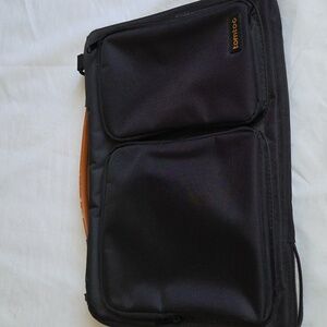 Tomtoc Black Laptop Bag Unisex